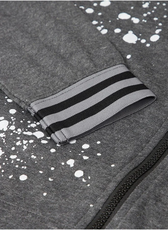 Hubberholme Charcoal Sweatshirt For Men