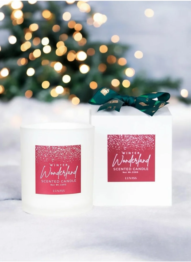 Lunass Winter Wonderland Candle