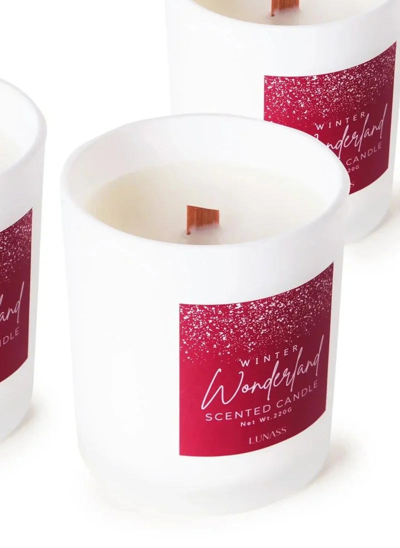 Lunass Winter Wonderland Candle