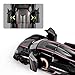 FLYKIRIN Toy Cars 132 Scale Koenigsegg One Diecast CarsCar Models with Light Sound and Pull BackCar Toys Birthday Gifts for Boys and Boyfriends Black - Image 4