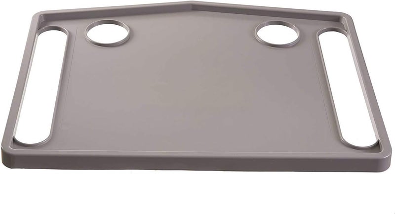 DMI DMI Walker Tray with Cup Holders Walker Tray for Folding Walkers Gray Pack of 6 - Image 4