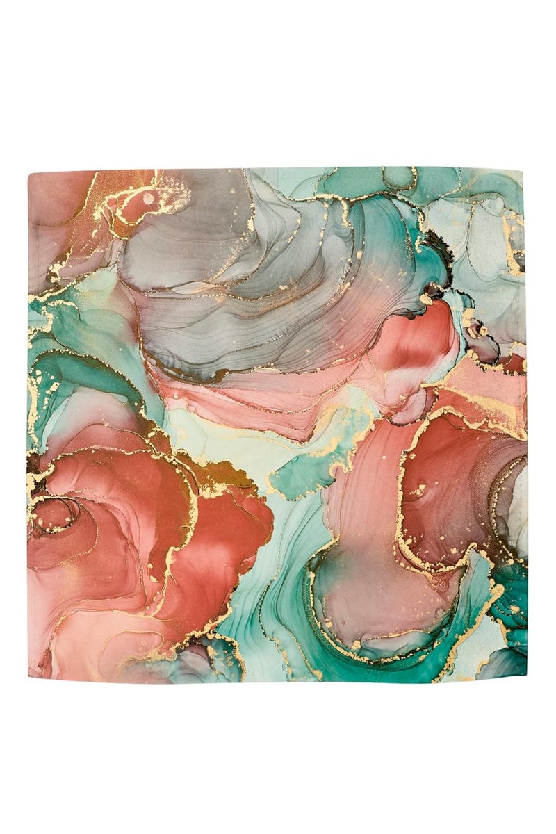 BLACKSMITH Jacquard Microfiber Neckwear Ascot and Matching Pocket Square Set for Men - Image 5