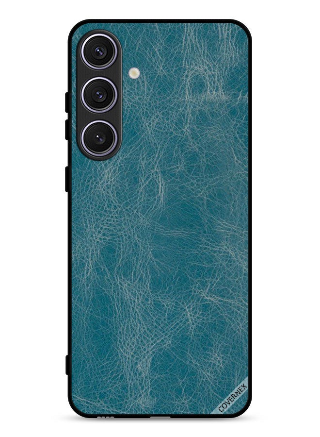 Covernex Samsung Galaxy S25 Protective Case Cover Vintage Leather Pattern - Image 1