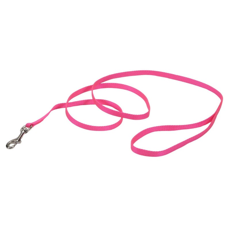 Coastal Pet SinglePly Dog Leash Sturdy Pet Leash Comfortable Stylish Resists Fraying Vibrant FadeResistant Color Neon Pink 38 x 6 - Image 2