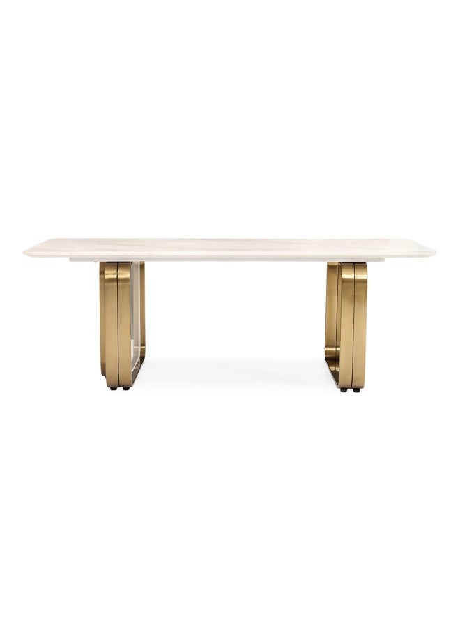 Scala Coffee Table, Brushed Gold & White - pzsku/ZE559894DBA12656EAADDZ/45/_/1718169511/413b87f3-9813-4ceb-9808-366325016f03