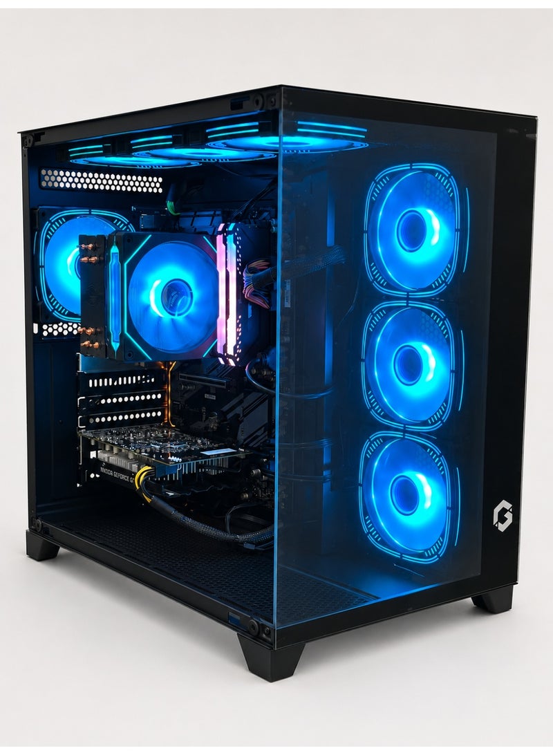 بيسي كمبيوترالعاب تجميعة احترافية – معالج I5 9400F – بطاقة رسومات نيفيديا جيفورس  GTX1650 SUPER 4GB - ذاكرة عشوائية 16GB 3200 ميجابايت – لوحة الام TUF B360-PLUS GAMING  - مع نظام تشغيل ويندوز 11 برو
