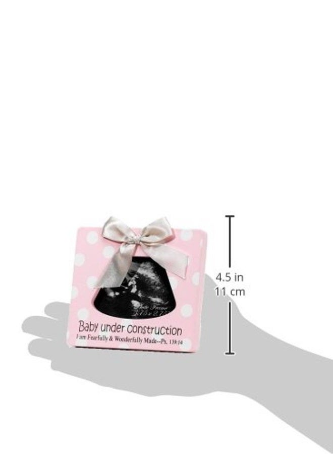 Dicksons Baby Under Construction Photo Frame, Pink - Image 2