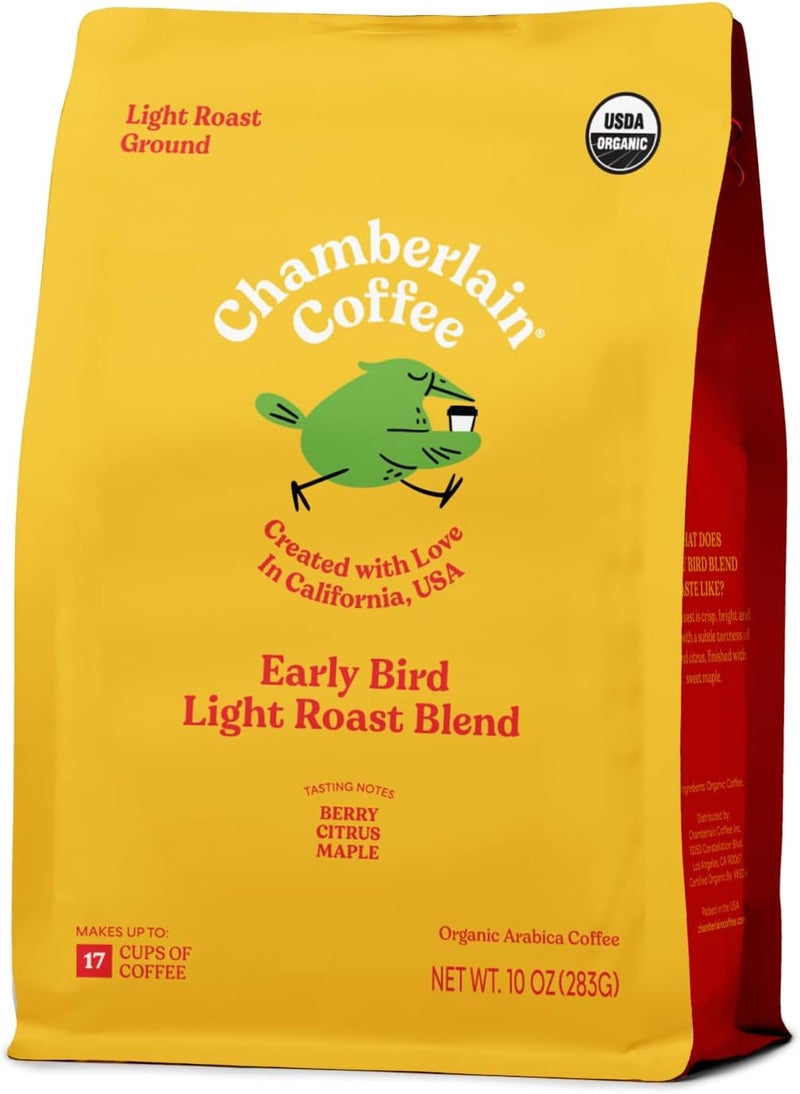 Chamberlain Coffee Early Bird Light Roast Blend - Image 1
