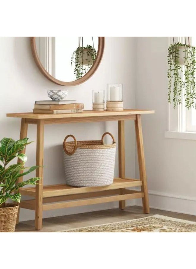 Art Wood Console Tables 29x110x90 Cm-Beige 
