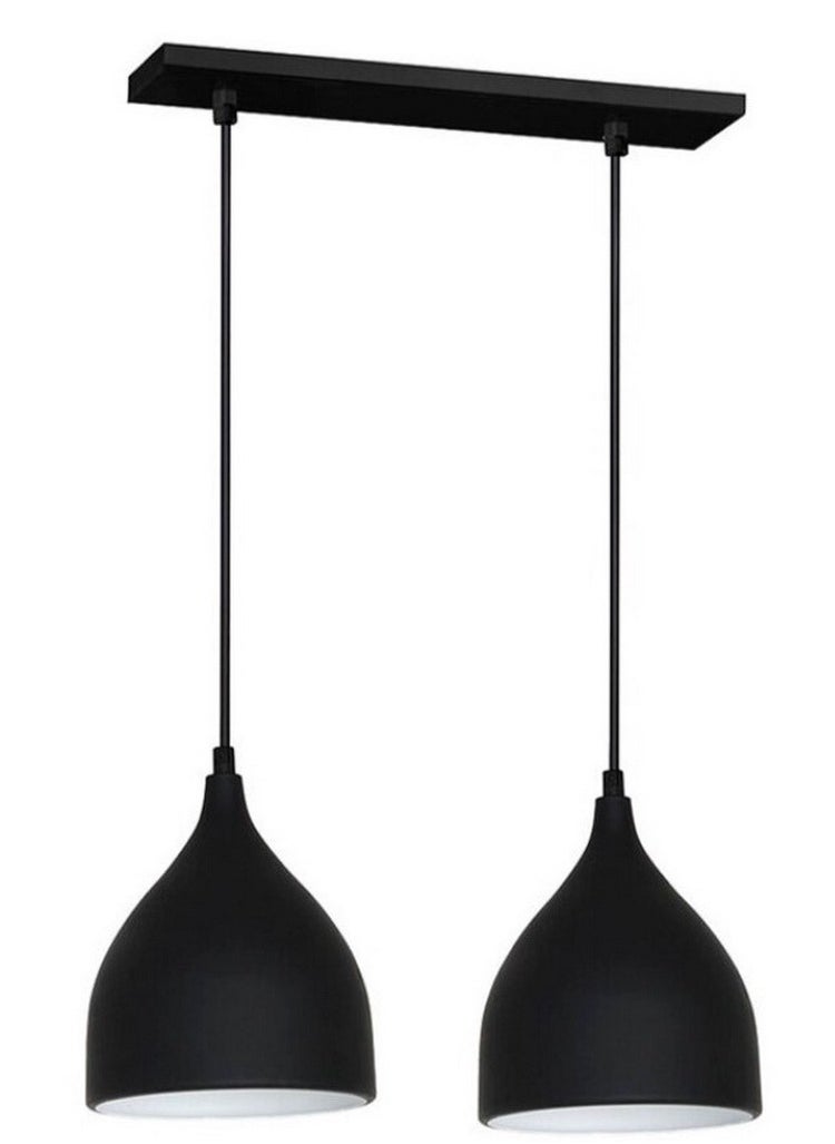 Generic 50×22×50 Cm Ceiling Lamp From Sig. Li. Ch-1043-2B-Dome-Black  - Image 2