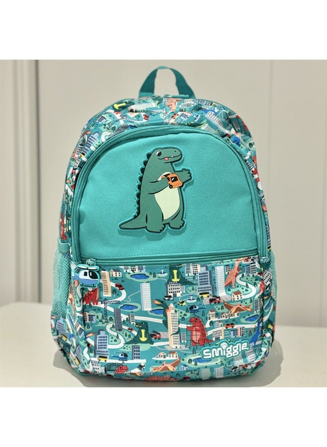 Smiggle Student Double-Shoulder Large Capacity Stress Relief Backpack Multi-functional Schoolbag