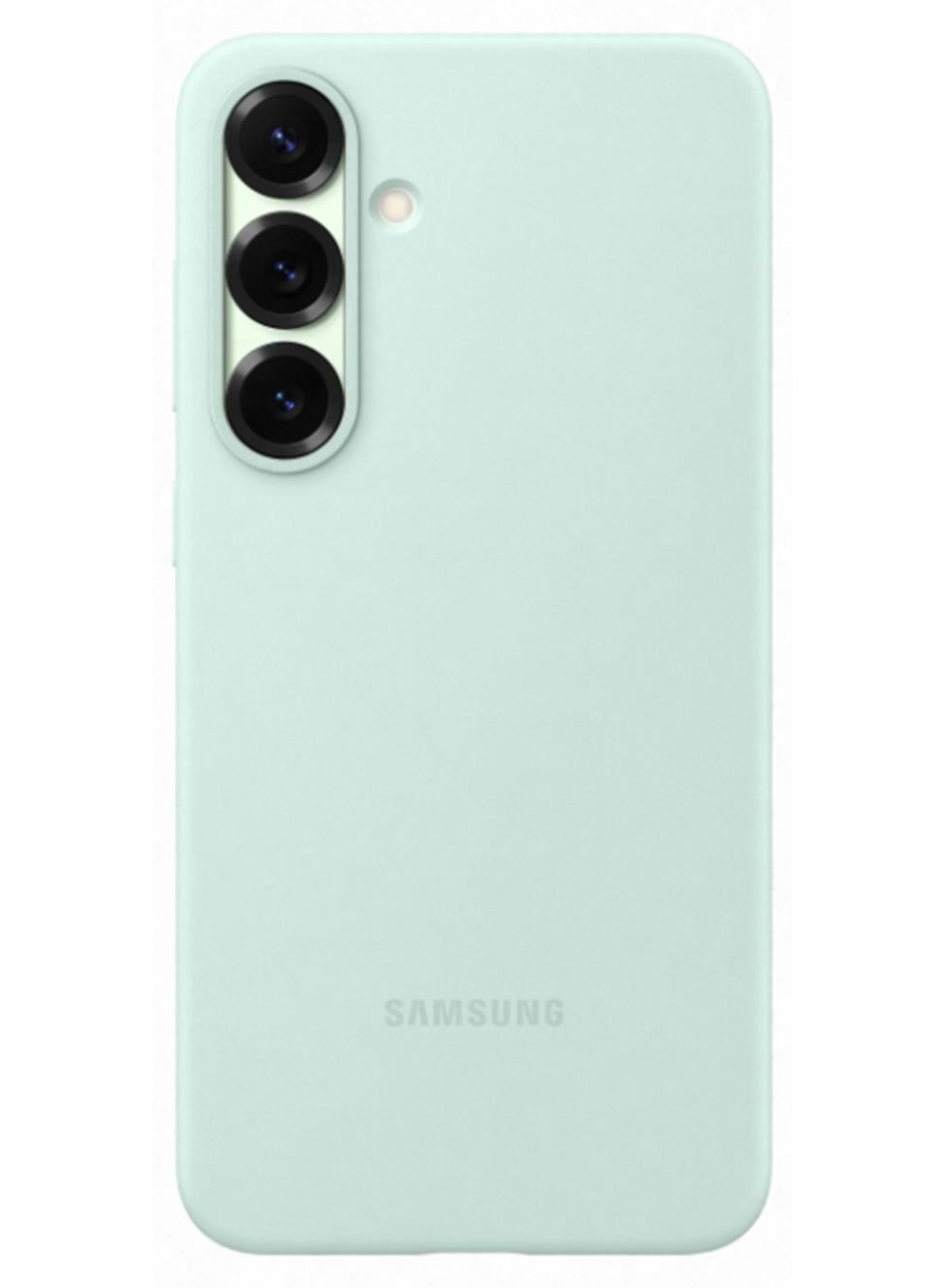 Galaxy S25 Plus Genuine Silicone Phone Case, Mint
