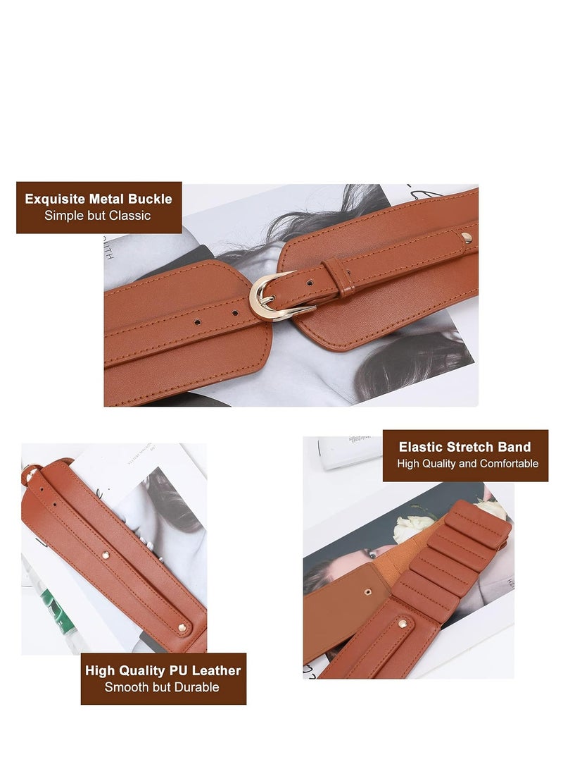 أوزيغالور حزام الخصر الانتشابي العريض للنساء للفساتين حزام الشد الانتشابي للسيدات - Image 4