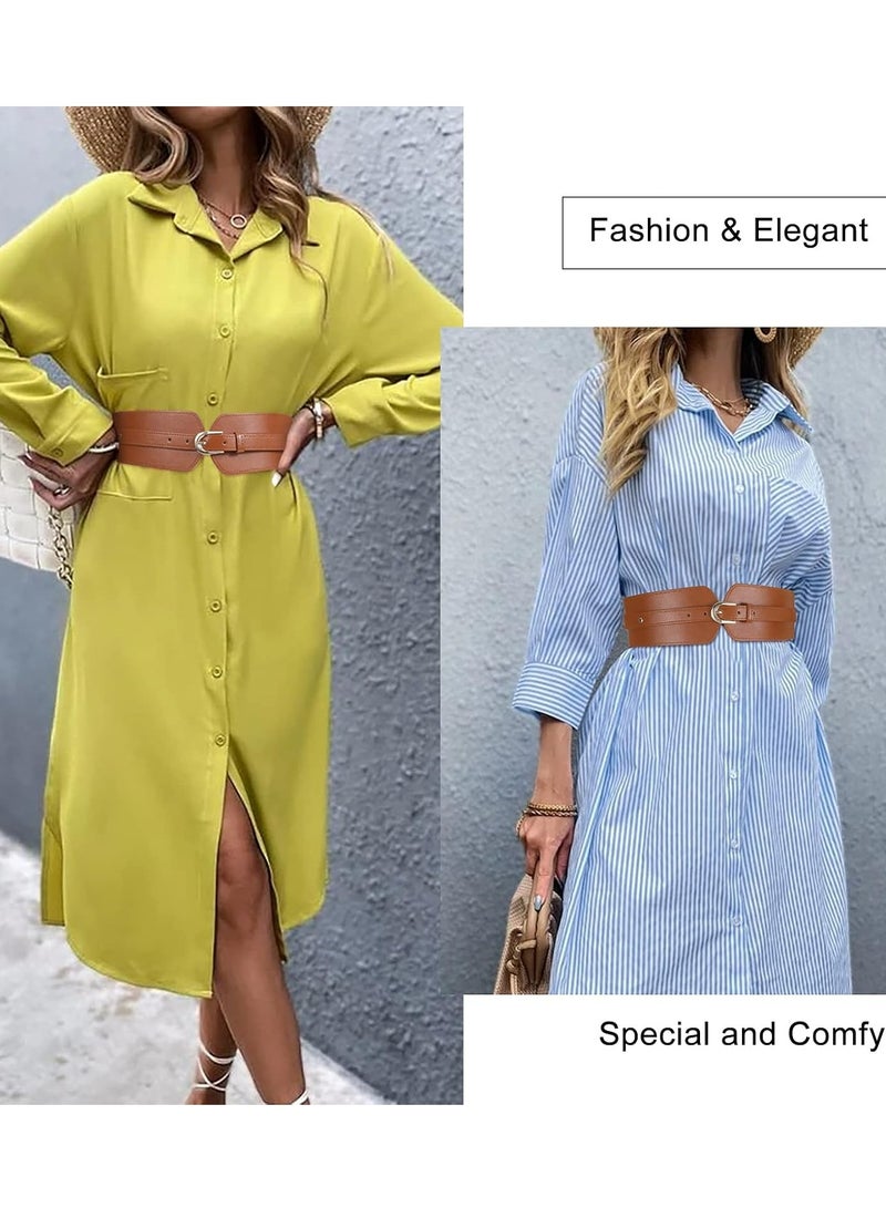 أوزيغالور حزام الخصر الانتشابي العريض للنساء للفساتين حزام الشد الانتشابي للسيدات - Image 5