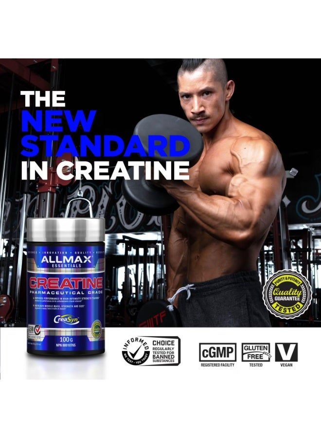 AllMax Nutrition Creatine Powder, 100% Pure Micronized Creatine Monohydrate, Pharmaceutical Grade Creatine (100G) - Image 4