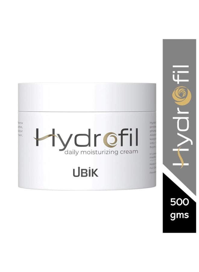 Ethiglo Hydrofil Emollient Moisturizing Cream for Hydrating Feel 500gm - Image 2