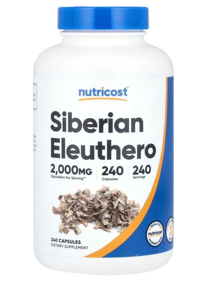 Nutricost Siberian Eleuthero 2000 mg 240 Capsules
