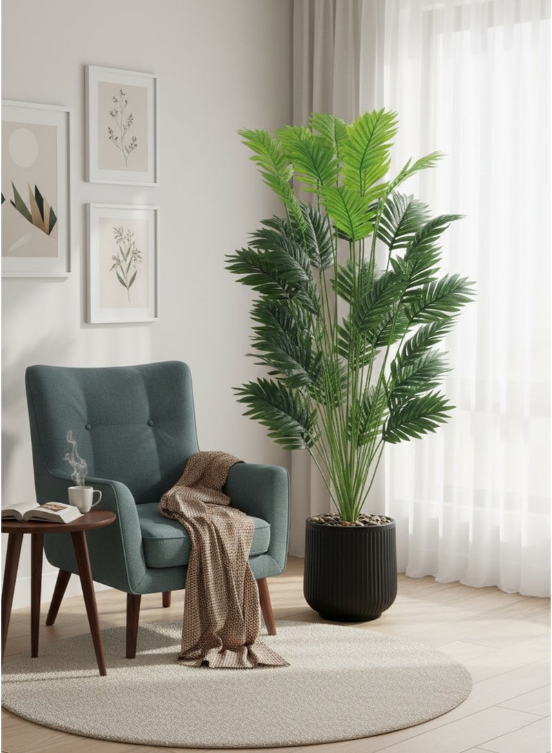 Tala Premium Palm Tree with Durable Pot, 36 Leaves, 135 cm Height, Perfect for Homes and Offices - Image 4