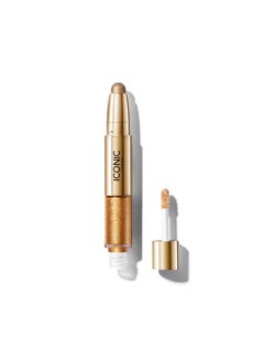 ICONIC LONDON Glaze Dual Ended Eyeshadow Crayon Lava  - Image 1