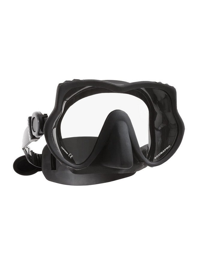 Scubapro قناع الشيطان مع حزام Ez باللون الأسود - Image 2