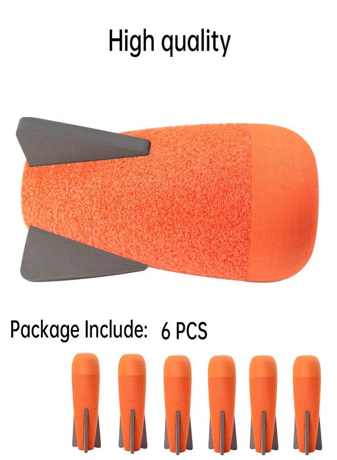OIMIO Mega Missile Refill Bullets for Nerf N-Strike Elite Series, 6 Packs - Image 3