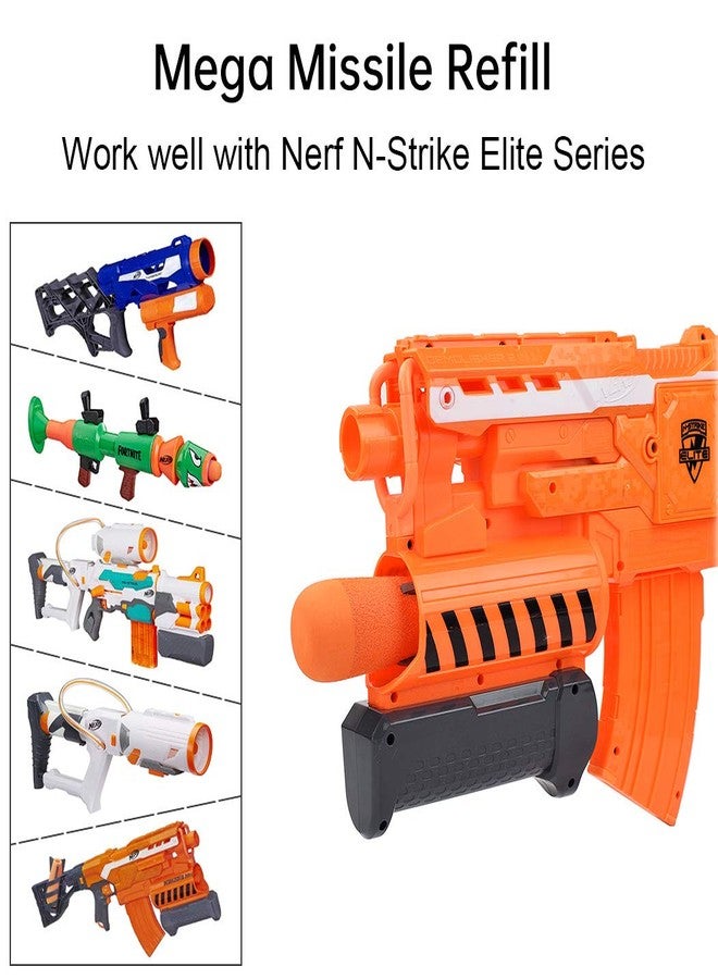 OIMIO Mega Missile Refill Bullets for Nerf N-Strike Elite Series, 6 Packs - Image 4