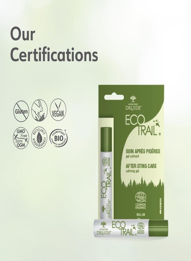 DRUIDE 0.5 OZ Body Care Bug Bite After Sting Calming travel size, Gel Roll-on Applicator, Calms Itching And Limits Inflammation Thyme Peppermint Natural Biodegradable humid climate insect bites stop itching - Image 3