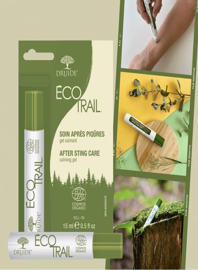 DRUIDE 0.5 OZ Body Care Bug Bite After Sting Calming travel size, Gel Roll-on Applicator, Calms Itching And Limits Inflammation Thyme Peppermint Natural Biodegradable humid climate insect bites stop itching - Image 5