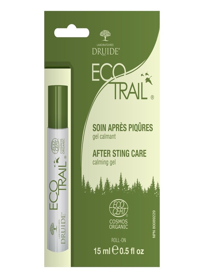 DRUIDE 0.5 OZ Body Care Bug Bite After Sting Calming travel size, Gel Roll-on Applicator, Calms Itching And Limits Inflammation Thyme Peppermint Natural Biodegradable humid climate insect bites stop itching - Image 1