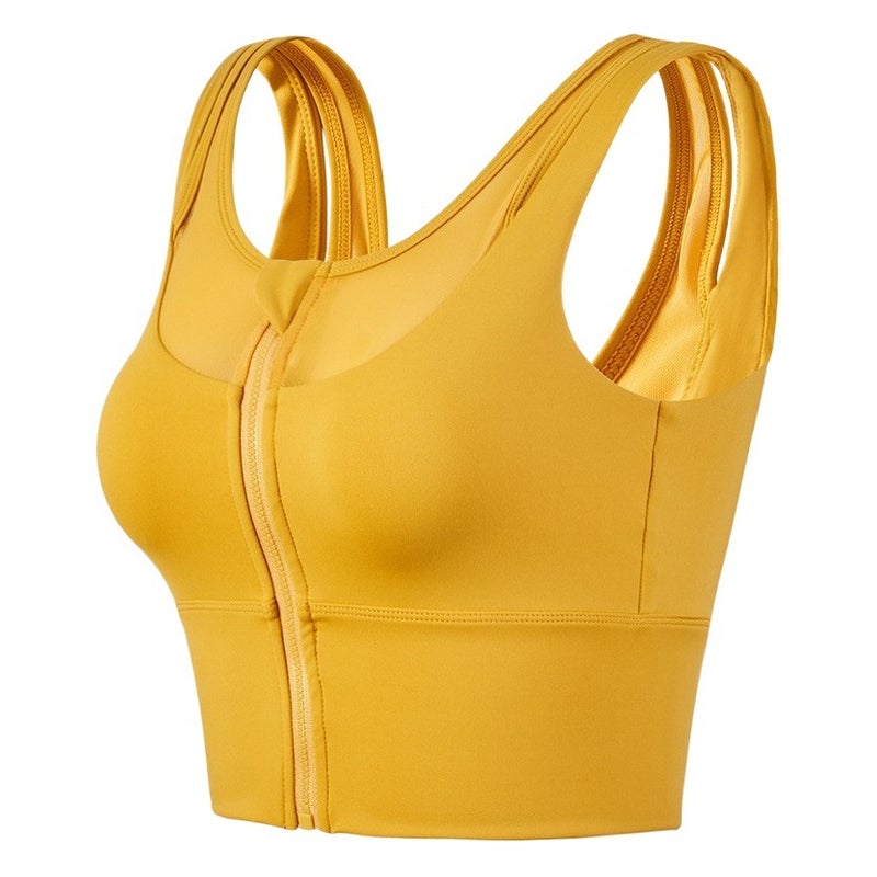 Vest Sports Underwear High-strength Shock-proof Gather-up Running Stereotype Yoga Vest Quick-drying Bra for Women - Image 2