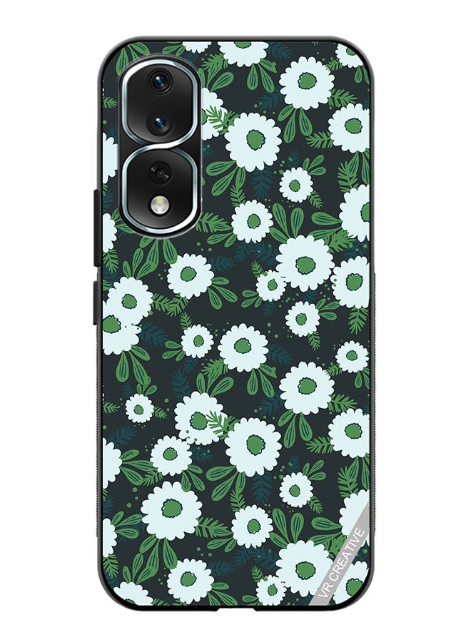 VR CREATIVE Protective Case Cover For Honor 80 Pro Floral Pattern Based On Traditional Folk Art Ornaments Design Multicolour - Image 1