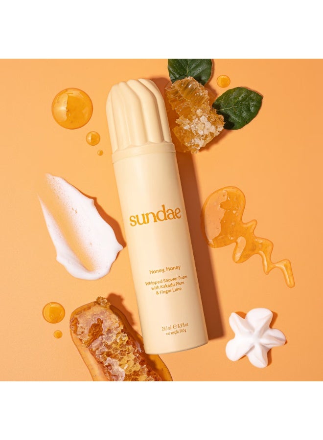 سنداي رغوة استحمام مخفوقة بالعسل من SUNDAE، 260 مل - Image 2