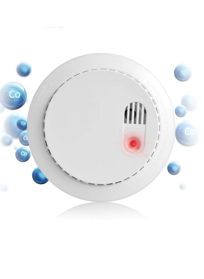 9V Battery Wireless Smoke Detector that sounds alert alarms, certified by SASO Saber - Image 2