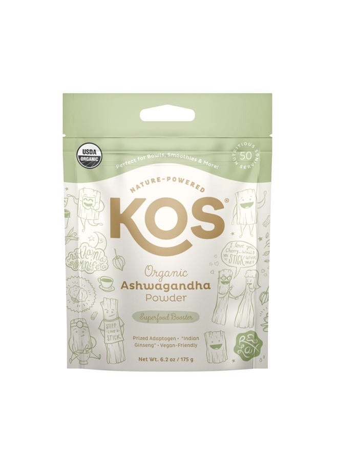 KOS Organic Ashwagandha Powder - Image 1