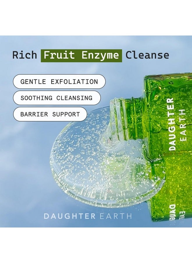 DAUGHTER EARTH Daughter Earth Face Wash Gentle Cleanser With Hydrating Formula, Chia Ferment & Papaya Enzyme | Supports Retinol System & Exfoliates for Fresh, Nourished Skin | Vegan & Non-Irritating - 100ml  - Image 4
