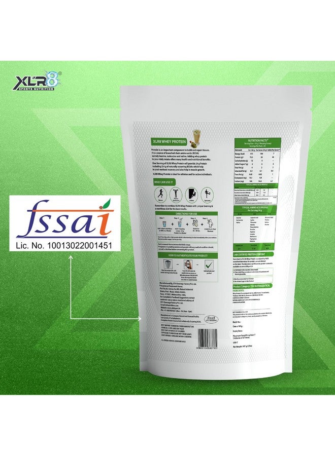 XLR8 Whey Protein Powder with 24 g Protein Content & 5.4 g BCAA (907 g (Pack of 1), Thandai) - Image 4