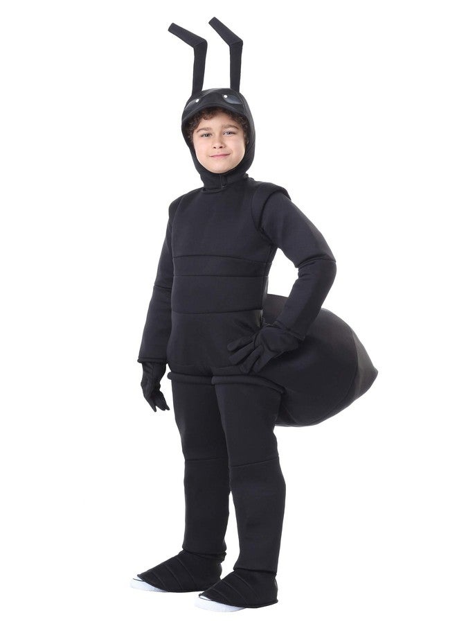 Fun Costumes Kids' Ant Costume | 100% Polyester Jumpsuit with Zipper, Gloves & Antenna | Halloween Outfit for Animal Themed Parties X-Large - Image 2