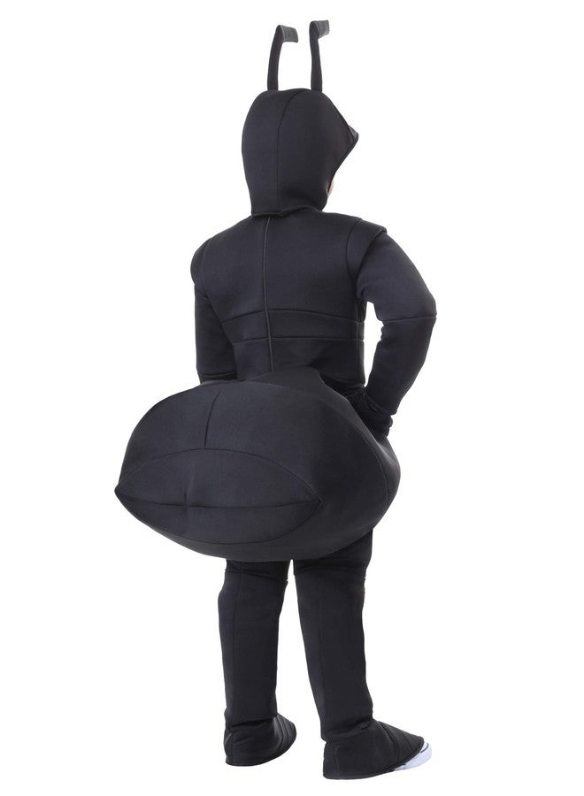 Fun Costumes Kids' Ant Costume | 100% Polyester Jumpsuit with Zipper, Gloves & Antenna | Halloween Outfit for Animal Themed Parties X-Large - Image 3