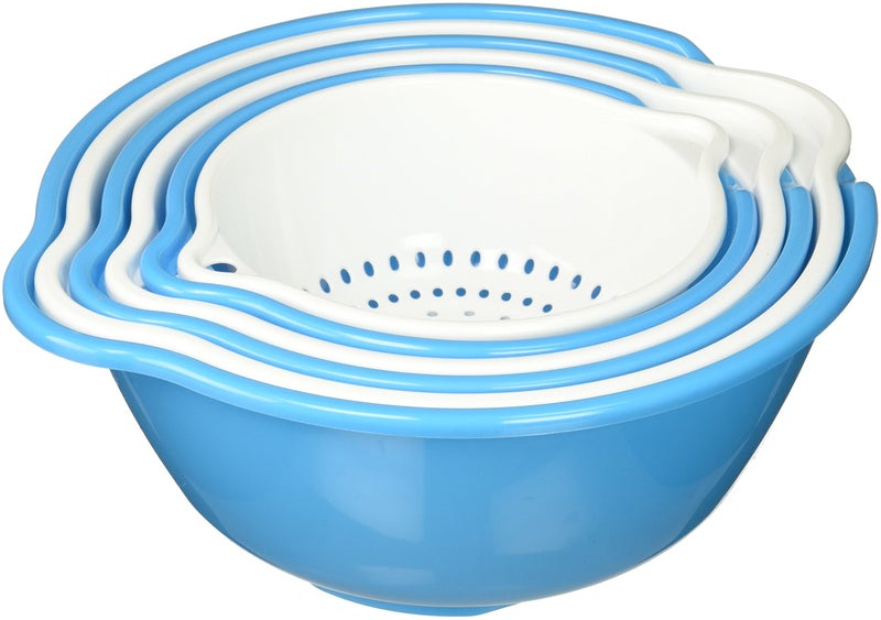 Kole OL427 Strainer and Drip Bowl Set, Regular - Image 2