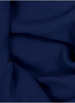 Perfectory PERFECTORY Women Lightweight Solid Chiffon Hijab Shawl Soft Premium Abaya Shawl Wrap Scarves, Long Bridal Hijab Scarf- Navy Blue  - Image 2