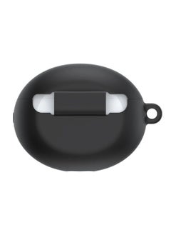 Youque Silicone Earphone Cover Case for Huawei Freebuds 5i 6i Black  - Image 3