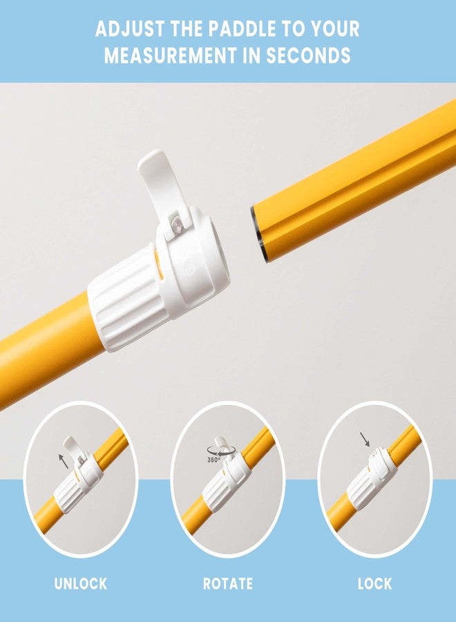 HUIIKE Paddle Board Paddle 2-in-1 Aluminum Sup Paddleboard Oar & Kayak Detachable 4 Piece | Double Sided Sup Oar Adjustable for Stand Up Board | Packable Paddleboard Ore & Kayak for Paddleboarding - Image 5