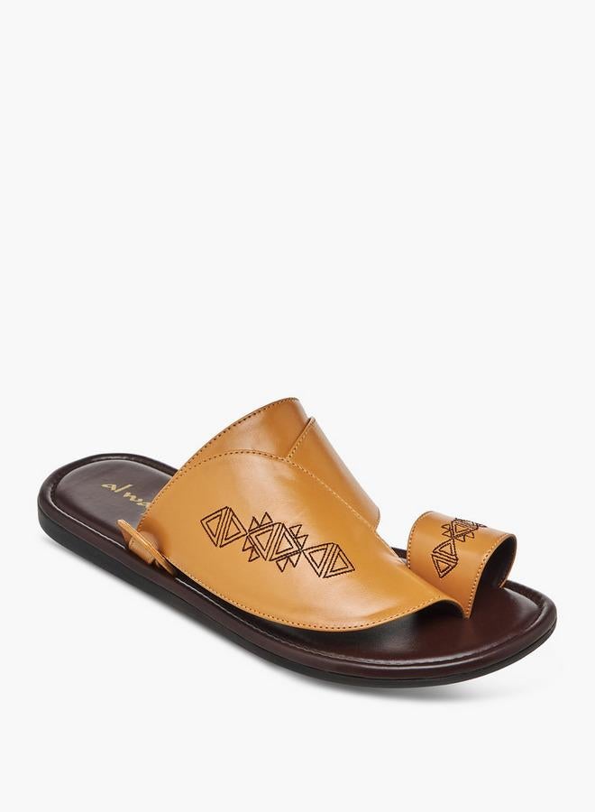 Al Waha صنادل عربية مزخرفة للرجال - Image 1