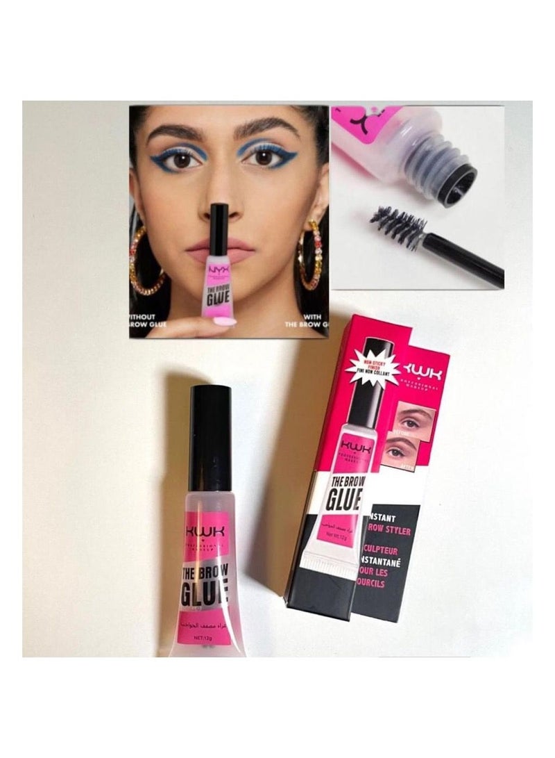 Heavy-hold eyebrow gel - clear