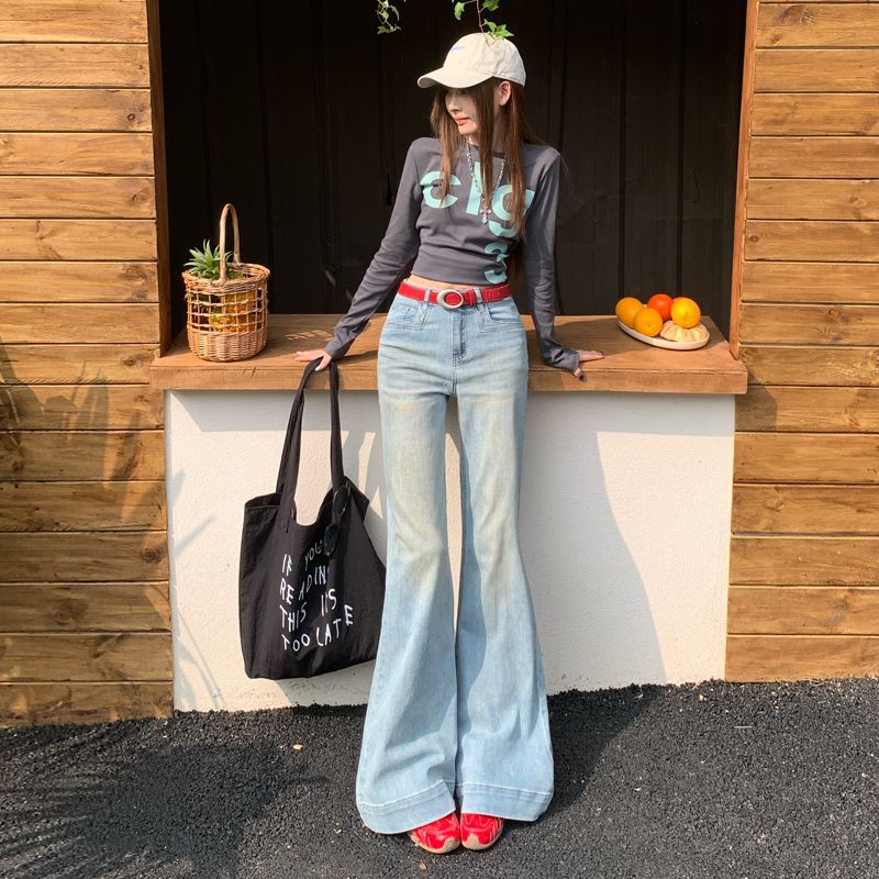 Unisex Classic Denim Jeans Loose Fit Daily Outdoor Wear - Image 2