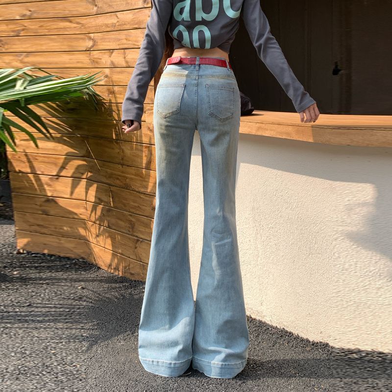 Unisex Classic Denim Jeans Loose Fit Daily Outdoor Wear - Image 3