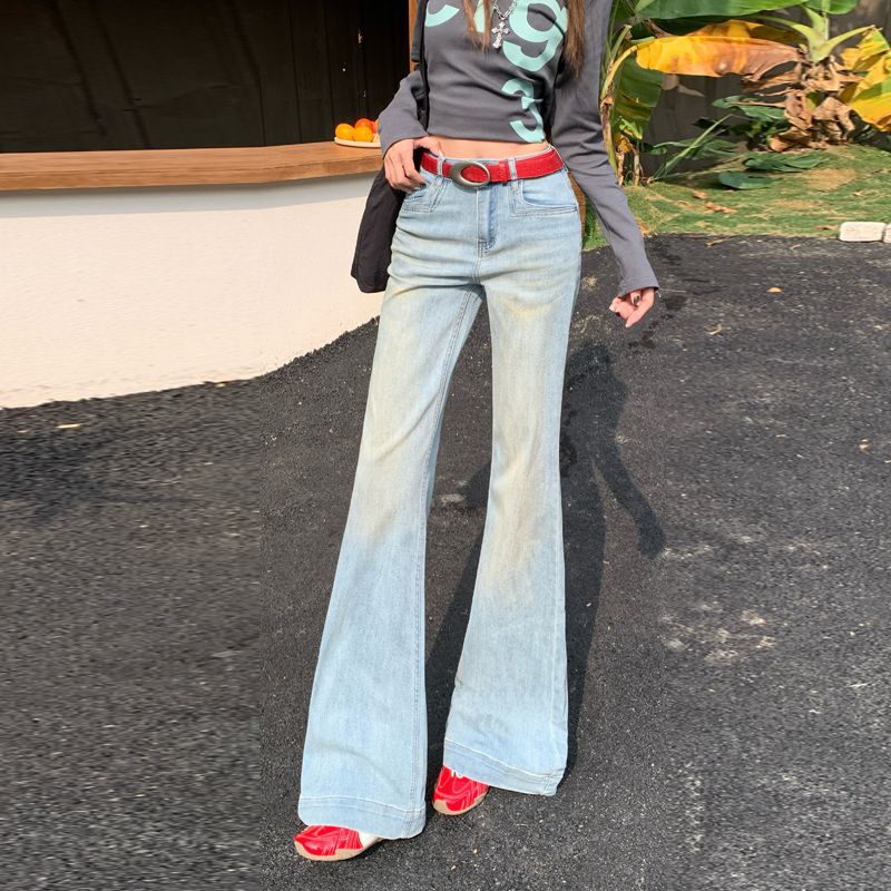 Unisex Classic Denim Jeans Loose Fit Daily Outdoor Wear - Image 4