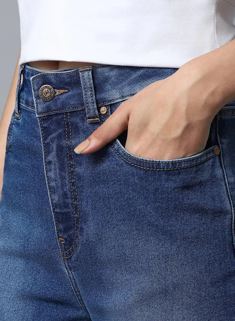 هاي ستار جينز أزرق للنساء