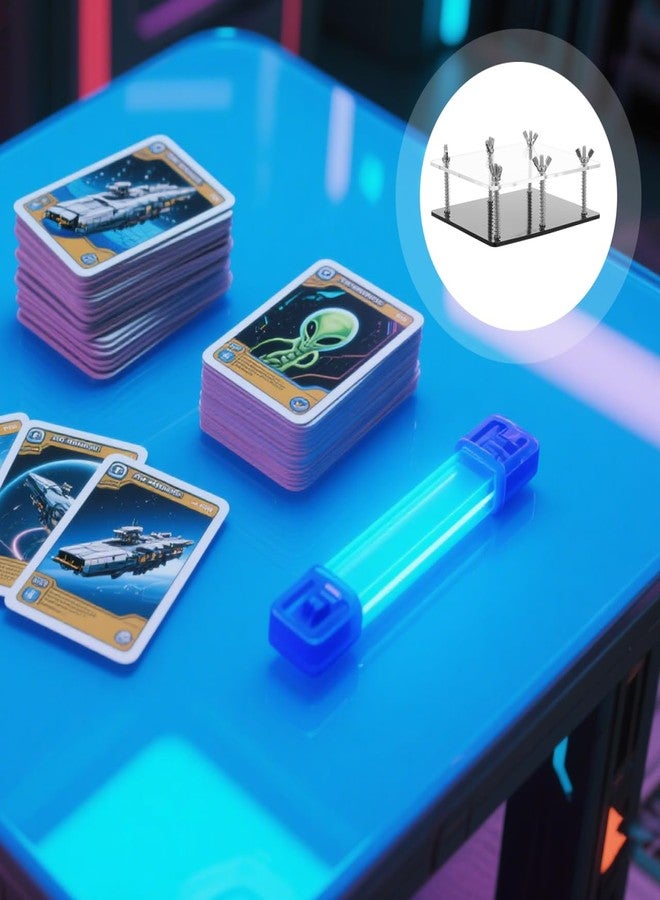Sosoport Card Bending Corrector Portable Sports and Game Card Flatten Tool with Plates Springs for Home and Travel Restoration - Image 3