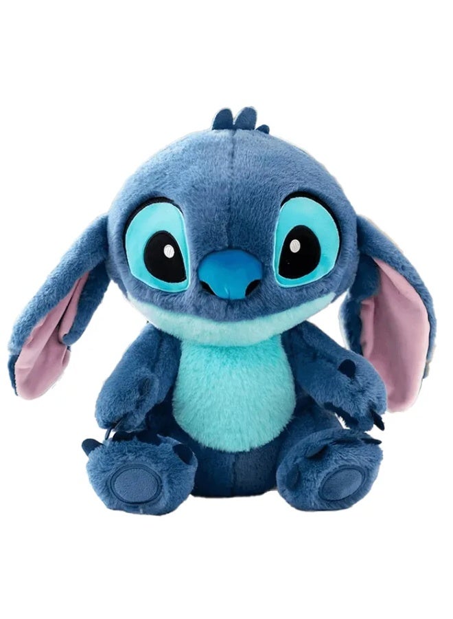 Stitch navy blue fur teddy bear 30cm